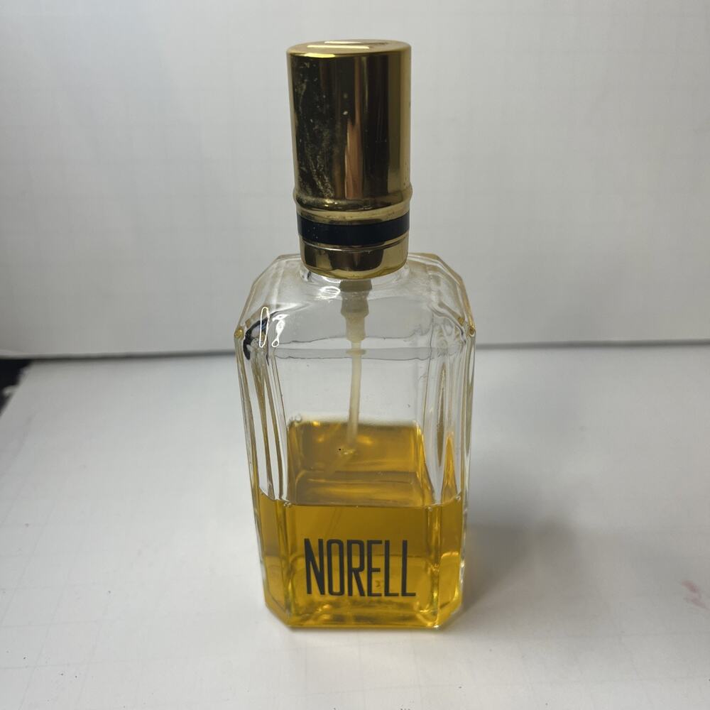 Vintage NORELL Fragrance 3.3 oz Eau de Toilette Spray Perfume 35% Full Gold Top
